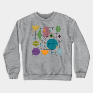 Mid century abstract Crewneck Sweatshirt